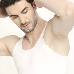 VIP Men Pack of 6 Scoop Neck Sleevless Cotton Undershirt image 2