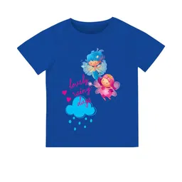 Purple Turtle Regular Fit Cotton Tshirt image 4