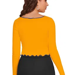 SZN Ruffles Crop Top image 5