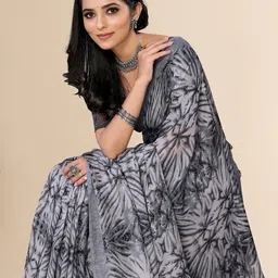 Moda Rapido Abstract Printed Saree image 5
