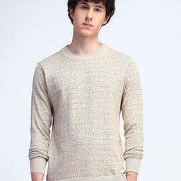 Flying Machine Men Typography Printed Pullover-picture-14