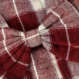 FOREVER FRIDAY Girls Checked Top With Skirt Clothing Set image 2