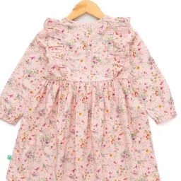 JusCubs Women Floral Print A-Line Dress image 2