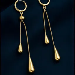 ISHTAARA Gold-Plated Stainless Steel Earrings-picture-18