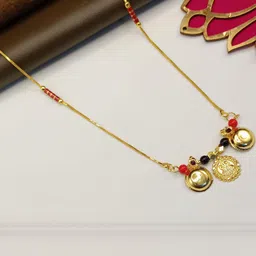SHANKHRAJ MALL Brass Mangalsutra image 1