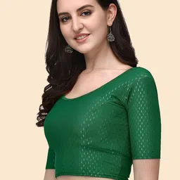 SHREEJI DESIGNER Woven Design Saree Blouse-picture-37