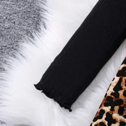 PURNKAMAAY TRENDZ Animal Print Fit & Flare Midi Dress image 3