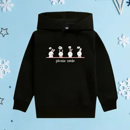 NUSYL Girls Printed Hooded Sweatshirt-image-46