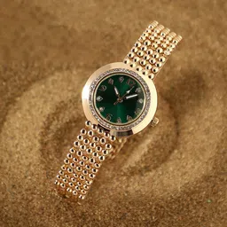 HAUTE SAUCE by Campus Sutra Women Embellished Dial & Stainless Steel Bracelet Style Straps Analogue Watch-picture-28