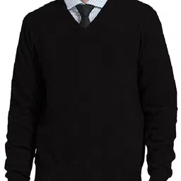 StyleCast Men V-Neck Solid Pullover-picture-12