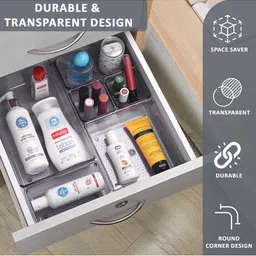 Kuber Industries Black 48 Pieces Regular Makeup Organisers image 5