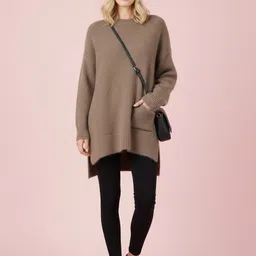 DressBerry Women Longline Pullover-image-91