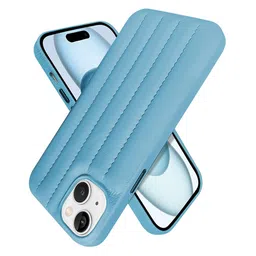 QRIOH Solid Printed iPhone 15 Back Case Mobile Accessories image 1