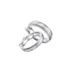 Teeragaj Set Of 2 Stone-Studded Adjustable Couple Finger Rings image 5