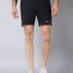 cantabil Solid Men Black Sports Shorts-picture-23