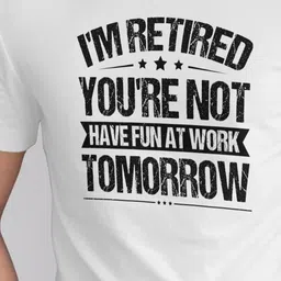 Seekbuylove Typography Printed Short Sleeves Bio Finish Cotton T-shirt image 3