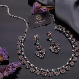 Anouk Women Rose Gold Jewellery Set-picture-48