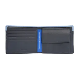 United Colors of Benetton Men Colourblocked Leather Two Fold Wallet image 2