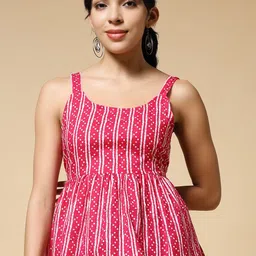 Womenster Women Printed Cotton Top-picture-47