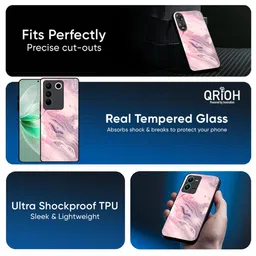 QRIOH Abstract Printed Vivo X200 Pro 5G Back Case Mobile Accessories image 2