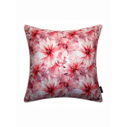 KLIYARA Pink & White Square Cushion Covers image 2