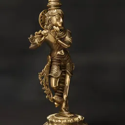 Exotic India Gold-Toned Religious Idol Showpiece-image-26
