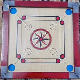 mavia 20 inches Carrom Board Heavy Wooden Gloss Finish with Coins, Powder & Stricker 50.8 cm Carrom Board-picture-39