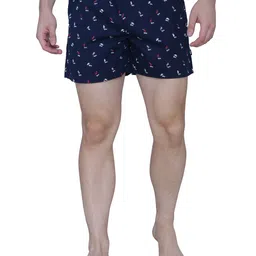 RENZ Men Printed Pure Cotton Boxers RBX1010_M image 1