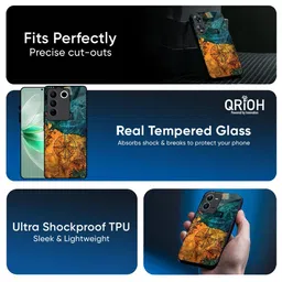 QRIOH Typography Printed Vivo Y300 5G Back Case Mobile Accessories image 4