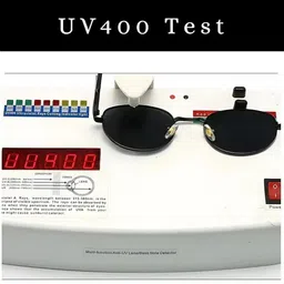 Being Better Unisex Gold Lens & Gold-Toned Round Sunglasses with image 4