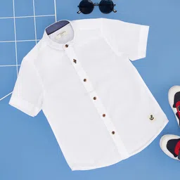 Pantaloons Junior Boys Opaque Casual Shirt-image-96