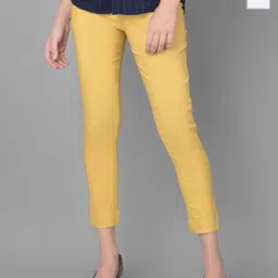 Comfort Lady Pack Of 2 High-Rise Cotton Trousers-picture-31