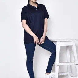 RAPL Women Polo Collar Pockets T-shirt image 5