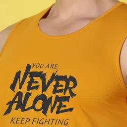 WOOSTRO Men Typography 2 Printed Raw Edge Slim Fit T-shirt image 5