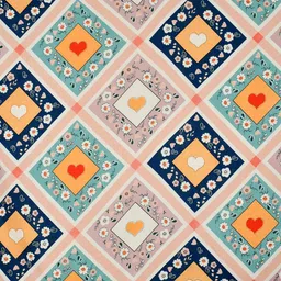 RIDHAAN Multicoloured 220 TC Queen Bedsheet with 2 Pillow Covers image 3