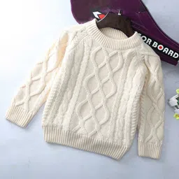INCLUD Boys Self-Design Round Neck Long Sleeves Pullover-image-96