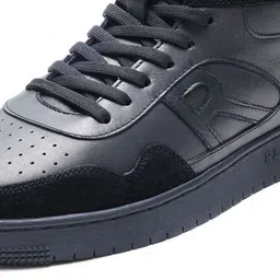 RARE RABBIT Men Leather Flatform Regular Boots image 4