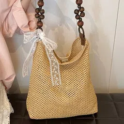 CORSICA Women Textured Structured Cut Work Shoulder Bag image 1