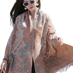 Alexvyan Paisley Printed Shawl-picture-15