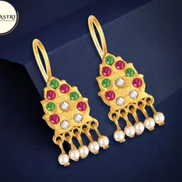 VIVASTRI Women Gold-Plated Alloy Earrings-picture-41