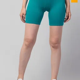 DRAXSTAR Women Pack Of 2 Skinny Fit Mid-Rise Cycling Sports Shorts-picture-36