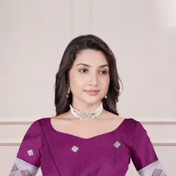 Jhumki creation Woven Design Zari Art Silk Handloom Banarasi Saree image 2