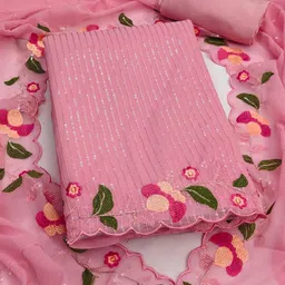 Suha Embroidered Unstitched Dress Material-picture-38