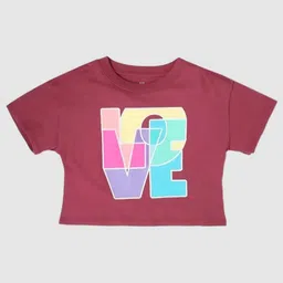 GAP Girls Graphic Printed Pure Cotton T-shirt-picture-28