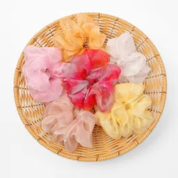 Dvabeautyshop Women Set of 6 Ponytail Holders-picture-12