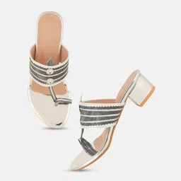 ShoozBerry Party Block Sandals image 5