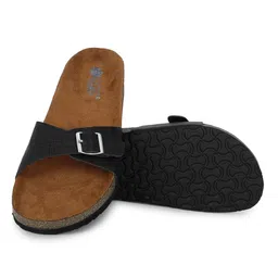 LYDC Women Open Toe Flats with Buckles image 4