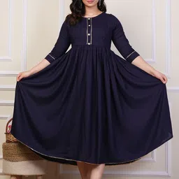 outfit 4 you Women Anarkali Kurta image 2