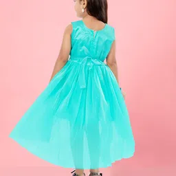 BAESD Floral Net Fit & Flare Dress image 5