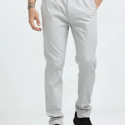 NEVER NEUD Men Relaxed High-Rise Trousers-picture-16
